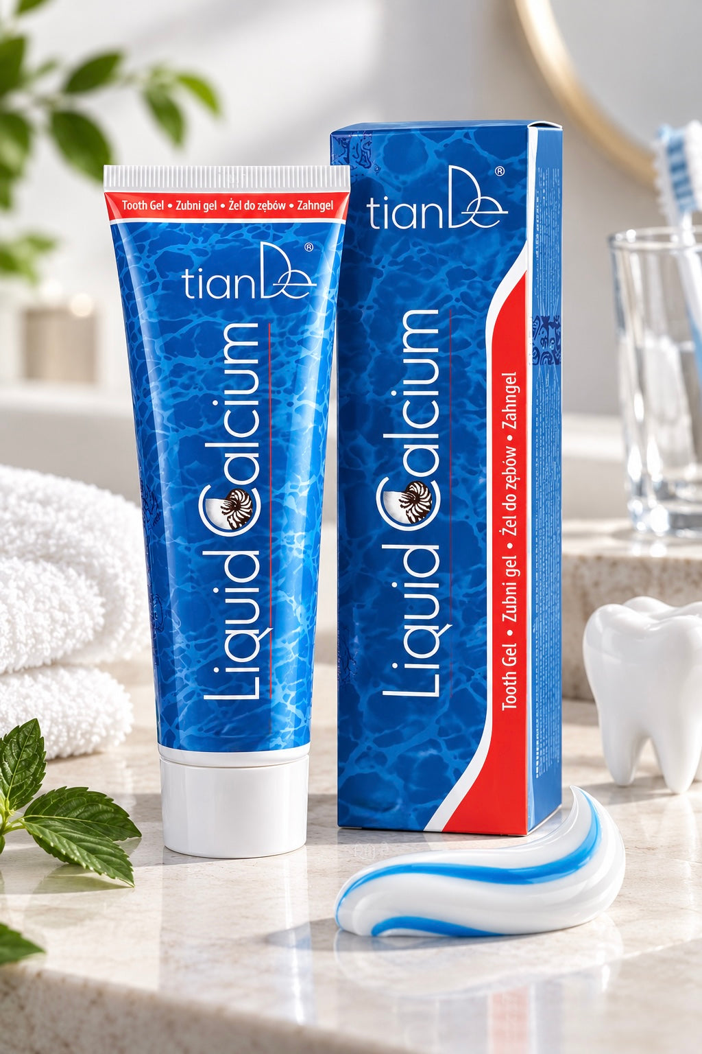 Pastă de dinți ,,Liquid Calcium,, 120g  Cod 60140