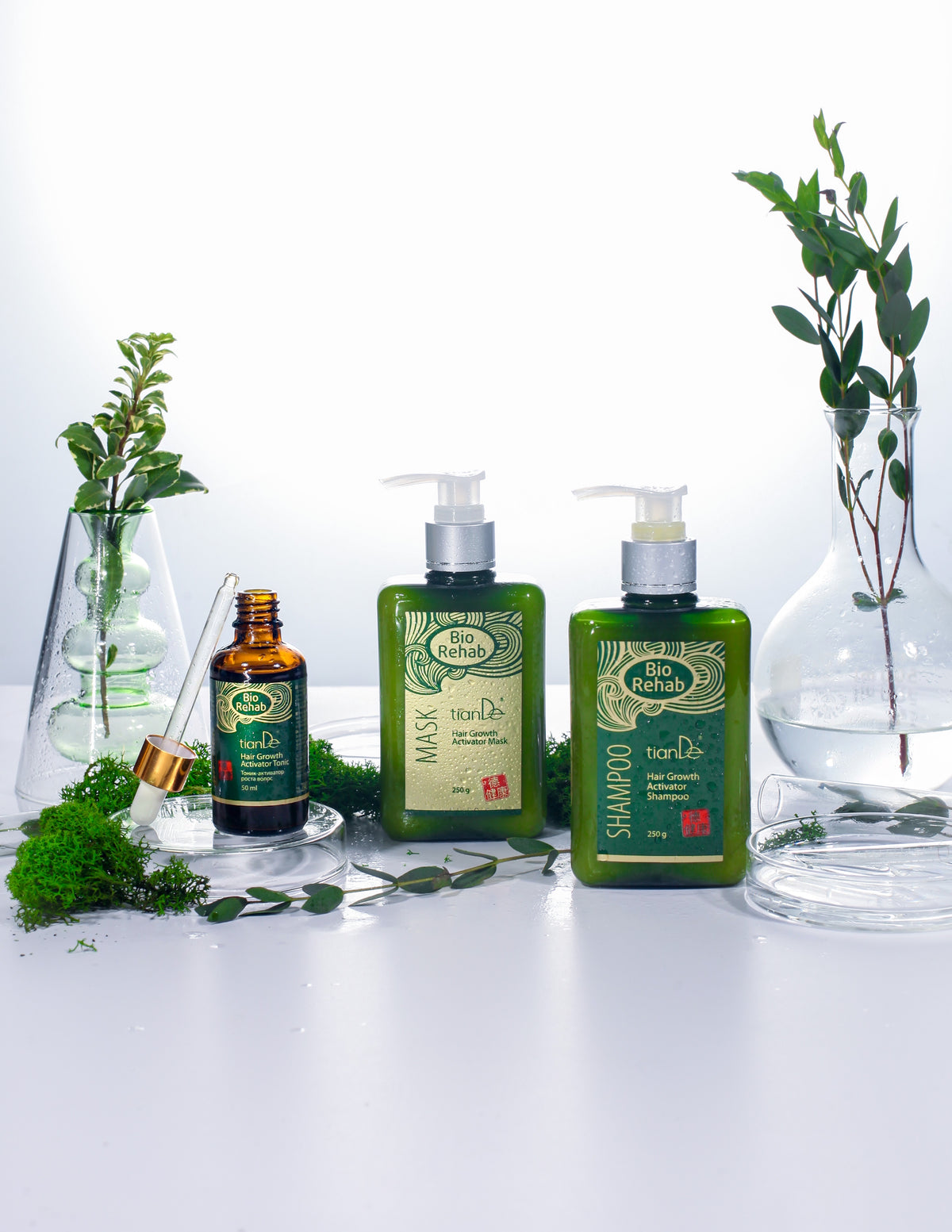 Șampon BioRehab -împotriva căderii părului și susținerea creșterii lui   Cod 23401