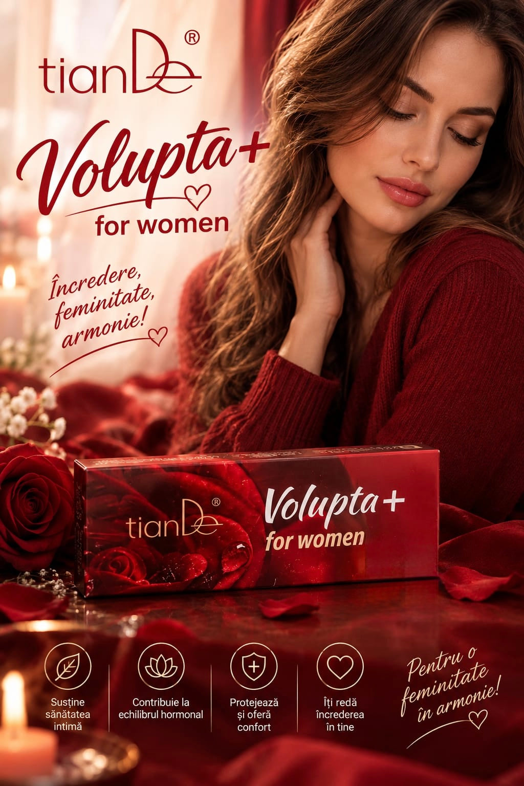 Volupta+ pentru femei, 15g  Cod 65301-2