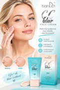 Cremă CC pentru față cu efect de Blur, SPF 20, 50g  Cod 10114