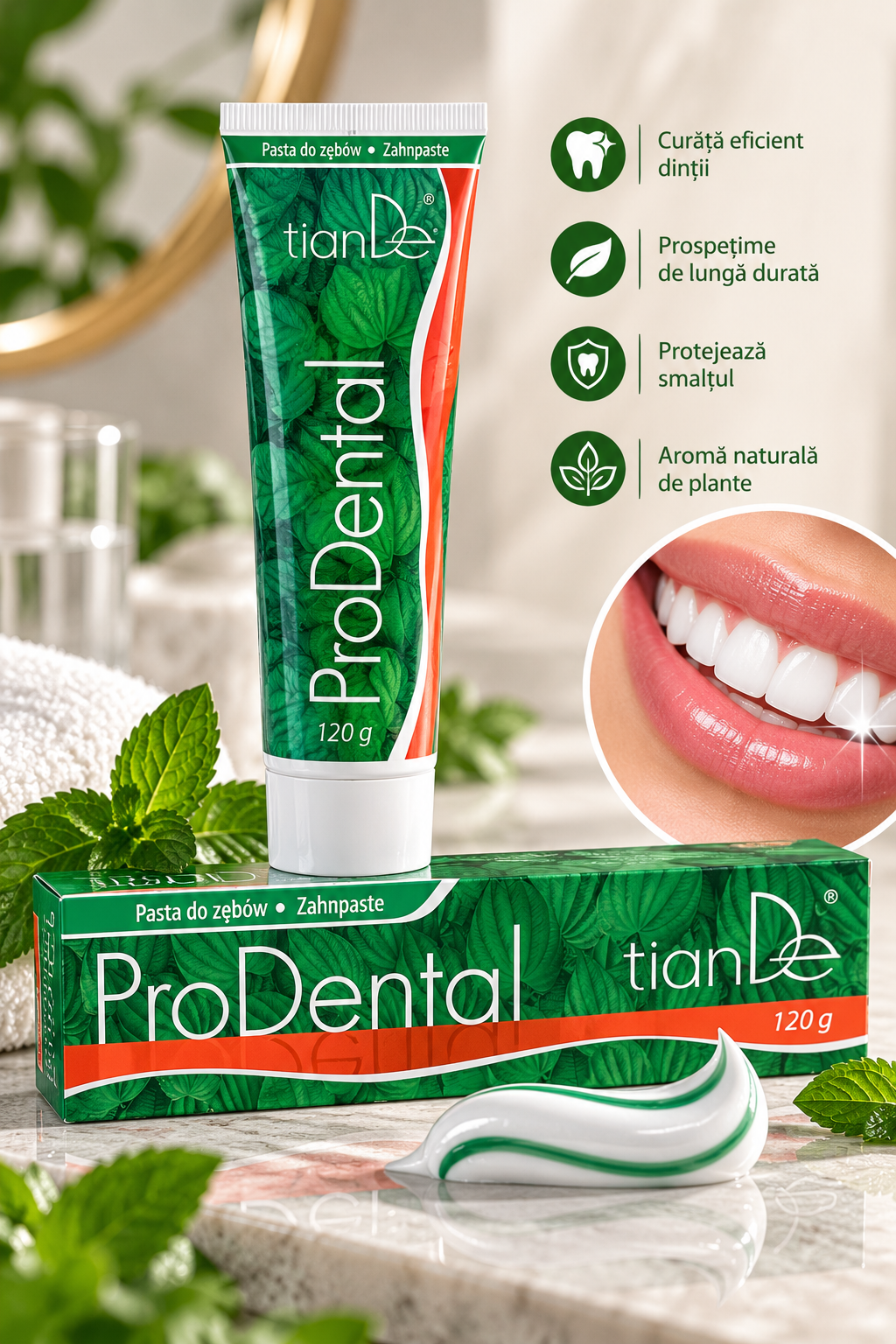 Pastă de dinți ProDental ,120g  Cod 60143